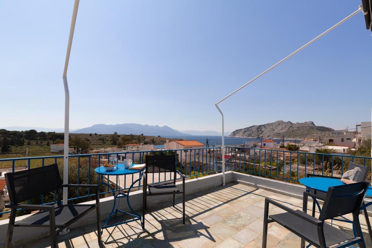 Aeginia 1- Breathtaking Sea View House In Perdika Villa Dış mekan fotoğraf