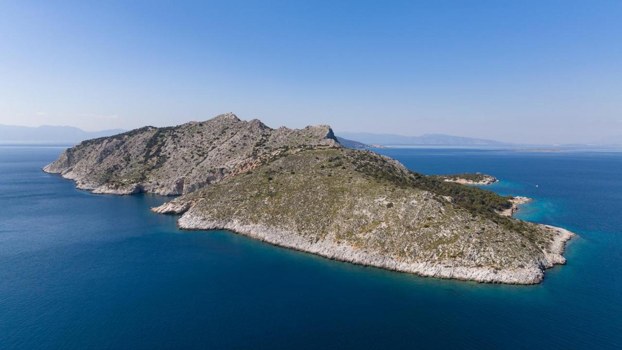 Aeginia 1- Breathtaking Sea View House In Perdika Villa Dış mekan fotoğraf